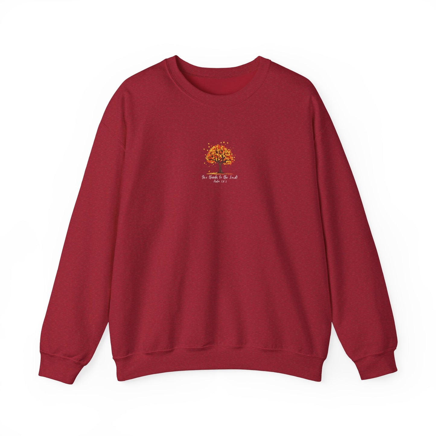 "Give thanks to the Lord!" Crewneck