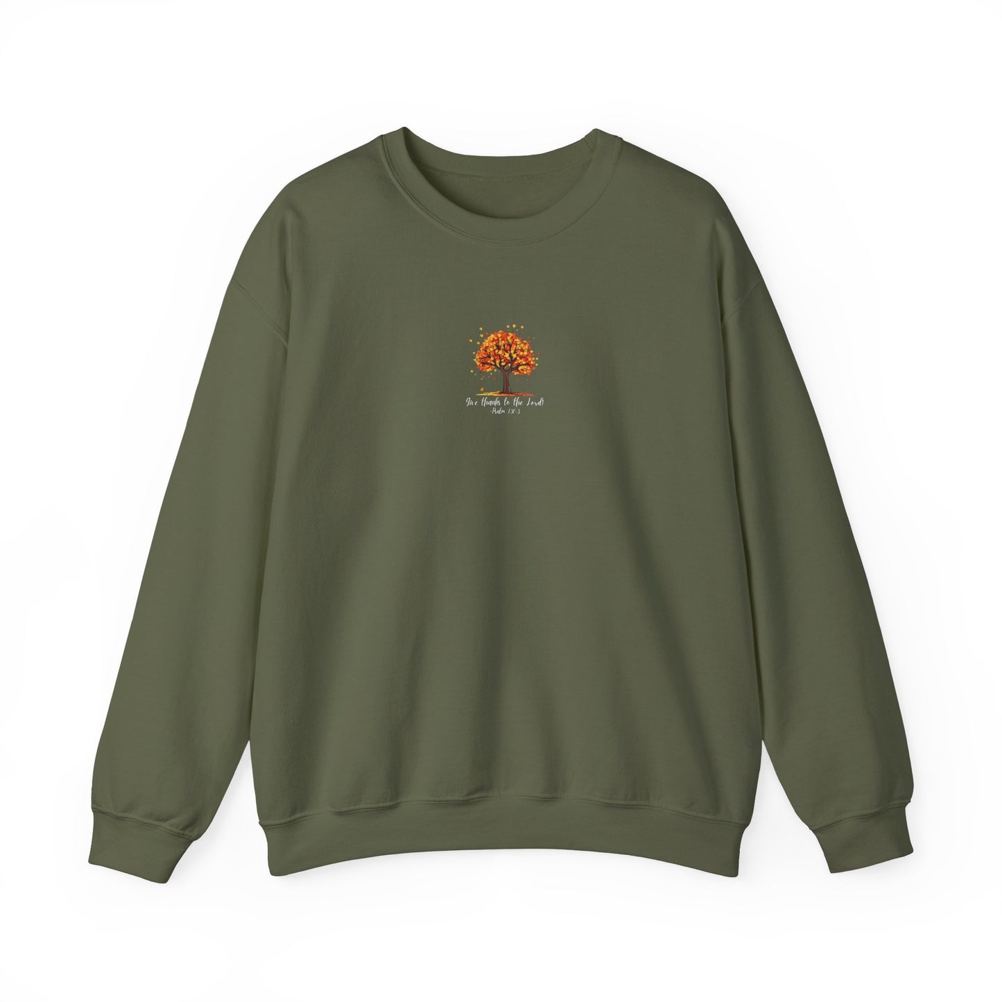 "Give thanks to the Lord!" Crewneck